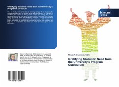 Gratifying Students¿ Need from the University¿s Program Curriculum - Espineda, Melvin N.