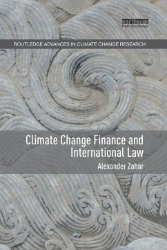 Cover Climate Change Finance and International Law