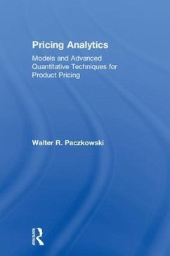 Pricing Analytics - Paczkowski, Walter R