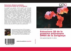 Estructura 3D de la proteína antiveneno DM64 de la Zarigüeya