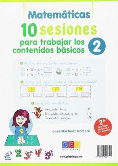 Cover 10 SESIONES PARA TRABAJAR LOS CONTENIDOS BASICOS 2