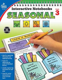 Interactive Notebooks Seasonal, Grade 3 - Carson Dellosa Education; Schwab, Christine