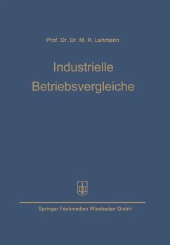 Cover Industrielle Betriebsvergleiche (eBook, PDF)