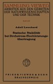 Statische Stabilität bei Drehstrom-Hochleistungsübertragung (eBook, PDF)