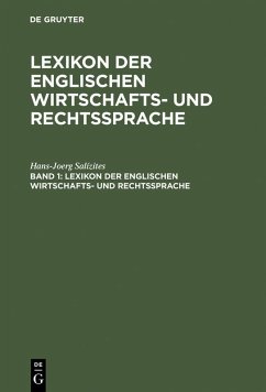 English-Deutsch (eBook, PDF) - Salízites, Hans-Joerg