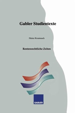 Cover Rentenrechtliche Zeiten (eBook, PDF)