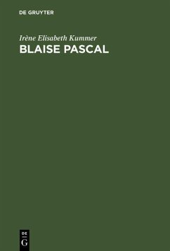 Blaise Pascal (eBook, PDF) - Kummer, Irène Elisabeth