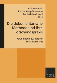 Cover Die dokumentarische Methode und ihre Forschungspraxis (eBook, PDF)