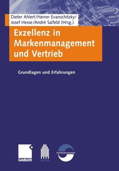 Cover Exzellenz in Markenmanagement und Vertrieb (eBook, PDF)