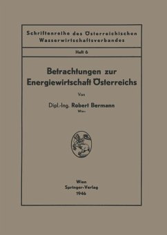 Betrachtungen zur Energiewirtschaft Österreichs (eBook, PDF) - Bermann, Robert