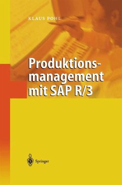 Produktionsmanagement mit SAP R/3 (eBook, PDF) - Pohl, Klaus