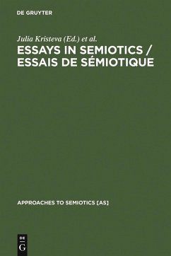 Cover Essays in Semiotics /Essais de sémiotique (eBook, PDF)