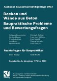 Aachener Bausachverständigentage 2002 (eBook, PDF)