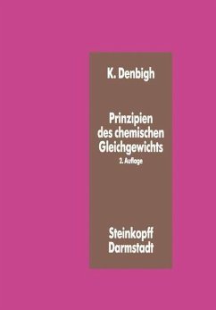 Prinzipien des Chemischen Gleichgewichts (eBook, PDF) - Denbigh, K.