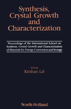 Cover Synthesis, Crystal Growth and Characterization (eBook, PDF)