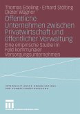 Öffentliche Unternehmen zwischen Privatwirtschaft und öffentlicher Verwaltung (eBook, PDF)