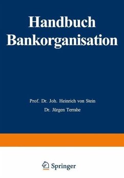 Cover Handbuch Bankorganisation (eBook, PDF)