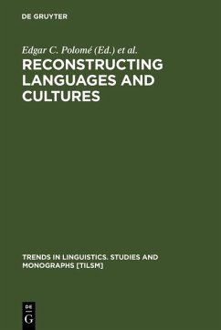 Reconstructing Languages and Cultures (eBook, PDF)
