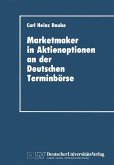 Marketmaker in Aktienoptionen an der Deutschen Terminbörse (eBook, PDF)