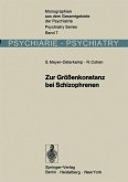 Zur Größenkonstanz bei Schizophrenen (eBook, PDF)