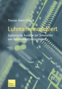 Cover Luhmann modelliert (eBook, PDF)