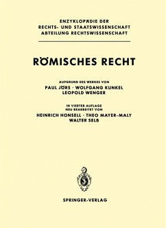 Römisches Recht (eBook, PDF) - Jörs, Paul; Kunkel, Wolfgang; Wenger, Leopold