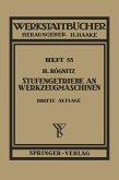 Stufengetriebe an Werkzeugmaschinen (eBook, PDF)