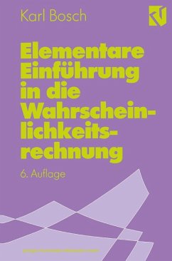 Elementare Einführung in die Wahrscheinlichkeitsrechnung (eBook, PDF) - Bosch, Karl