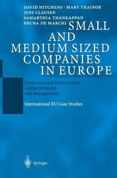 Small and Medium Sized Companies in Europe (eBook, PDF) - Hitchens, David; Trainor, Mary; Clausen, Jens; Thankappan, Samarthia; De Marchi, Bruna