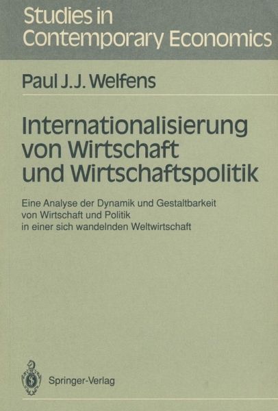 Internationalisierung von Wirtschaft und Wirtschaftspolitik (eBook, PDF)