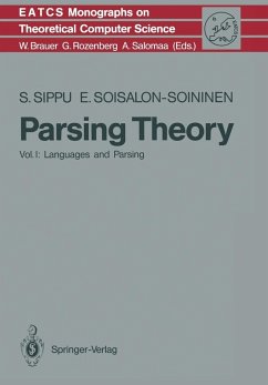 Parsing Theory (eBook, PDF) - Sippu, Seppo; Soisalon-Soininen, Eljas