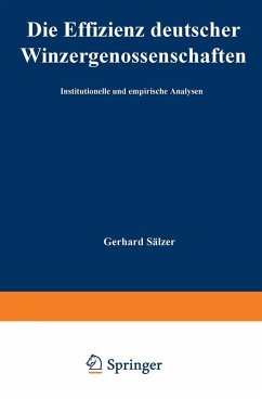 Cover Die Effizienz deutscher Winzergenossenschaften (eBook, PDF)