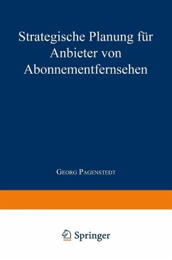 Cover Strategische Planung für Anbieter von Abonnementfernsehen (eBook, PDF)