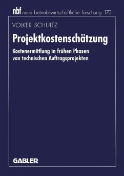Projektkostenschätzung (eBook, PDF) - Schultz, Volker