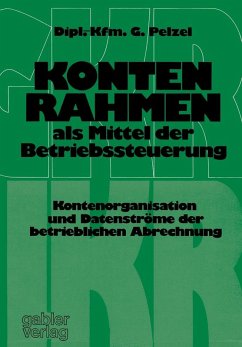 Cover Kontenrahmen als Mittel der Betriebssteuerung (eBook, PDF)