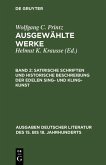 Satirische Schriften und Historische Beschreibung der edelen Sing- und Kling-Kunst (eBook, PDF)