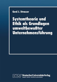 Cover Systemtheorie und Ethik als Grundlagen umweltbewußter Unternehmensführung (eBook, PDF)