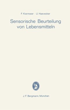 Cover Sensorische Beurteilung von Lebensmitteln (eBook, PDF)