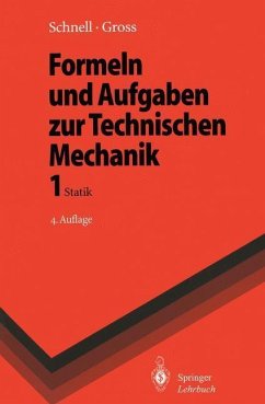 Formeln und Aufgaben zur Technischen Mechanik (eBook, PDF) - Gross, Dietmar