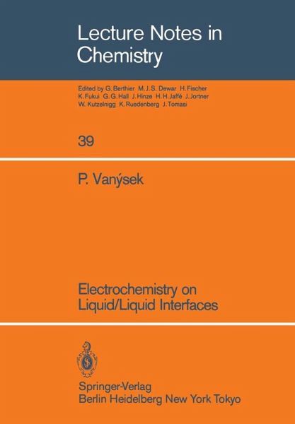 Electrochemistry on Liquid/Liquid Interfaces (eBook, PDF)