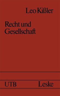 Recht und Gesellschaft (eBook, PDF)