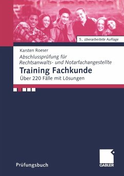 Training Fachkunde (eBook, PDF) - Roeser, Karsten