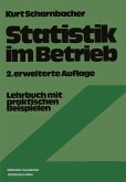 Statistik im Betrieb (eBook, PDF)