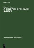 A Synopsis of English Syntax (eBook, PDF)