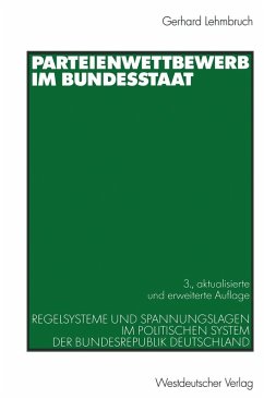 Parteienwettbewerb im Bundesstaat (eBook, PDF) - Lehmbruch, Gerhard