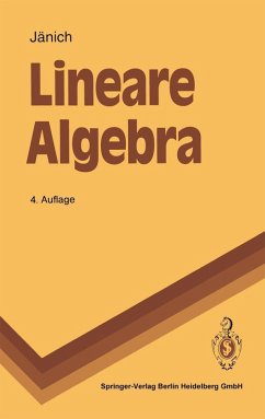 Lineare Algebra (eBook, PDF) - Jänich, Klaus