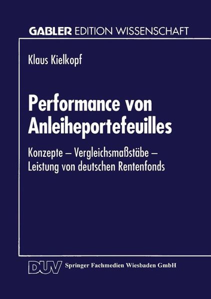 Performance von Anleiheportefeuilles (eBook, PDF)