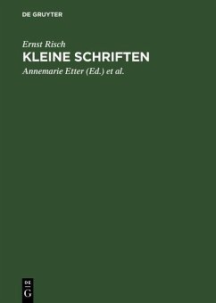 Cover Kleine Schriften (eBook, PDF)