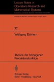 Theorie der homogenen Produktionsfunktion (eBook, PDF)