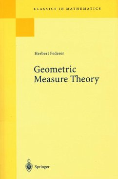 Cover Geometric Measure Theory (eBook, PDF)